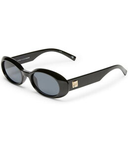 XybNX fB[X ANZT[ TOXEACEFA Le Specs Unisex Work It! 53mm Oval Sunglasses Black ubN
