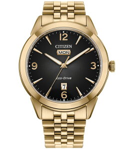 �V�`�Y�� ���f�B�[�X �A�N�Z�T���[ �r���v T�V���c Citizen Men's Rolan Three Hand Gold Tone Stainless Steel Bracelet Watch Gold �S�[���h