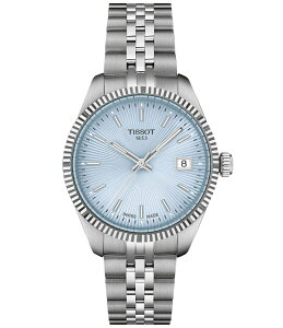 �e�B�\�b�g ���f�B�[�X �A�N�Z�T���[ �r���v T�V���c Tissot Women's Ballade Quartz Analog Stainless Steel Bracelet Watch Silver/Blue Dial �u���[