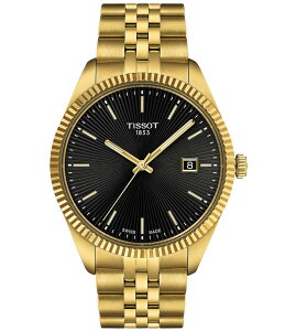 �e�B�\�b�g ���f�B�[�X �A�N�Z�T���[ �r���v T�V���c Tissot Men's Ballade Quartz Analog Gold Tone Stainless Steel Bracelet Watch Gold �S�[���h