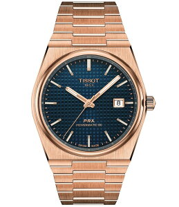 eB\bg fB[X ANZT[ rv TVc Tissot Men's Prx Tonneau Automatic Rose Gold Stainless Steel Bracelet Watch Rose Gold S[h
