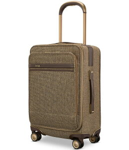 yz n[g} fB[X X[cP[X obO Tweed Global Carry-On Suitcase Tweed/Natural