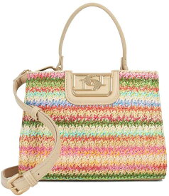 【送料無料】 デューンロンドン レディース ハンドバッグ バッグ Dilly Raffia Satchel Bag Multi