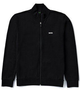 �q���[�S�{�X �����Y �A�E�^�[ �W���P�b�g�E�u���]�� �W���P�b�g Hugo Boss BOSS Skazus Track Jacket Black �u���b�N