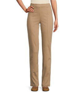 Cg fB[X {gX fjpc fj Dune Intro Nia Hollywood Waist Seam Detail High Rise Straight Leg Pull-On Denim Pants