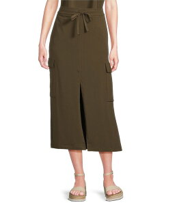 GC[tBbV[ fB[X {gX XJ[g ~fB Rbg W[W[ Eileen Fisher Organic Cotton Stretch Jersey Pull-On Coordinating Midi Skirt Brunch