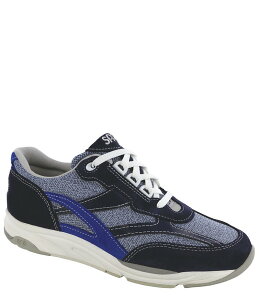 �T�X ���f�B�[�X �V���[�Y �X�j�[�J�[ ���b�V�� ���[�X SAS Tour Mesh LT Lace-Up Sneakers Marine