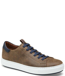 yz WXgAh}[tB[ Y Xb|E[t@[ V[Y Collection Men's Anson Tumbled Leather Lace-To-Toe Sneakers Brown