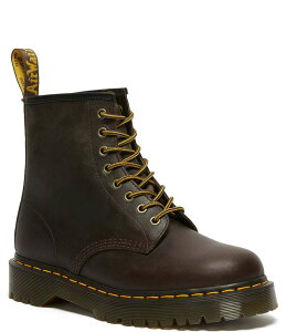 hN^[}[` fB[X V[Y u[cECu[c Dr. Martens Women's 1460 Bex Crazy Horse Combat Boots Dark Brown uE