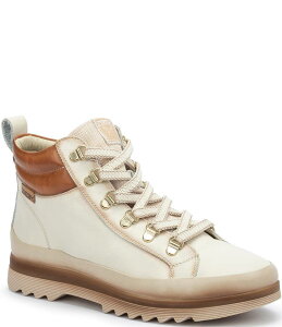 �s�R���[�m�X ���f�B�[�X �V���[�Y �u�[�c�E���C���u�[�c ���U�[ Pikolinos Vigo W3W Leather Lug Sole Booties Nata