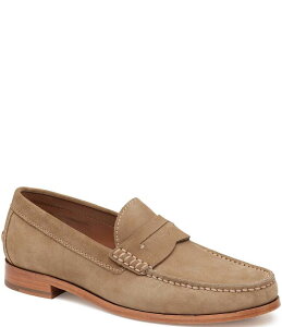 yz WXgAh}[tB[ Y Xb|E[t@[ V[Y Collection Men's Baldwin Suede Penny Loafers Taupe