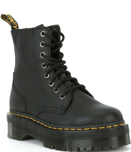 hN^[}[` fB[X V[Y u[cECu[c vbgtH[u[c vbgtH[ u[c U[ Dr. Martens Women's Jadon III Pisa Leather Platform Boots Black ubN