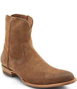 �t���C �����Y �V���[�Y �u�[�c�E���C���u�[�c �X�G�[�h �u�[�c Frye Men's Austin Oiled Suede Inside Zip Western Boots Dark Ash �A�b�V��
