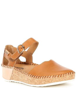 �s�R���[�m�X ���f�B�[�X �V���[�Y �p���v�X ���U�[ Pikolinos Marina W1c Leather Mary Jane Flats Brandy