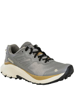 �I�{�Y �����Y �V���[�Y �X�j�[�J�[ Oboz Men's Katabatic Wind Hiking Sneakers Hazy Gray �O���[