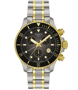 eB\bg fB[X ANZT[ rv TVc Tissot Unisex Seastar 1000 Quartz Chronograph Two Tone Stainless Steel Bracelet Watch Two Tone
