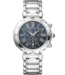 o} fB[X ANZT[ rv TVc Balmain Women's Quartz Chronograph Stainless Steel Bracelet Watch Silver Vo[