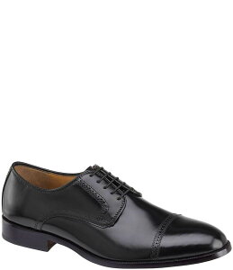 yz WXgAh}[tB[ Y hXV[Y V[Y Men's Bradford Leather Brogue Detail Cap Toe Oxfords Black