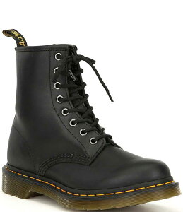 yz hN^[}[` fB[X u[cECu[c V[Y Women's 1460 Nappa Family Matching Combat Boots Black Nappa
