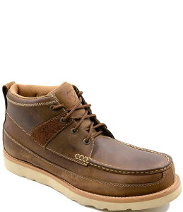 cCXebhGbNX Y V[Y u[cECu[c TVc u[c U[ Twisted X Men's Work 4 Steel Toe Leather Wedge Sole Boot Brown uE
