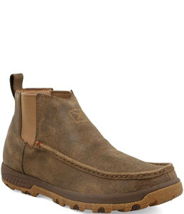 cCXebhGbNX Y V[Y u[cECu[c Bomber Brown Twisted X Men's Chelsea Driving Moc Boots