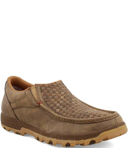 cCXebhGbNX Y V[Y Xb|E[t@[ Bomber Brown Twisted X Men's Driving Moc Slip-Ons