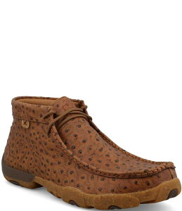 cCXebhGbNX Y V[Y u[cECu[c Twisted X Men's Chukka Driving Mocs Cognac
