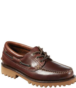 �G���G���r�[�� �����Y �V���[�Y �h���X�V���[�Y �I�b�N�X�t�H�[�h L.L.Bean L.L. Bean Men's Allagash Handsewn 3-Eye Moc Oxfords Canyon