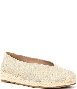 yz GC[tBbV[ fB[X pvX V[Y Petals Metallic Slip-On Espadrilles Platinum