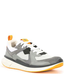 GR[ Y V[Y Xj[J[ ECCO Men's BIOM 2.2 Sneakers Steel/Wild Dove/Shadow White zCg