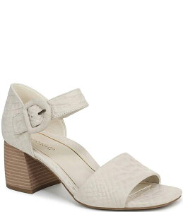 oCIjbN fB[X V[Y T_ U[ Vionic Chardonnay Snake Embossed Leather Dress Sandals Cream N[