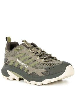 ������ �����Y �V���[�Y �X�j�[�J�[ Merrell Men's Moab Speed 2 Hiking Sneakers Olive �I���[�u