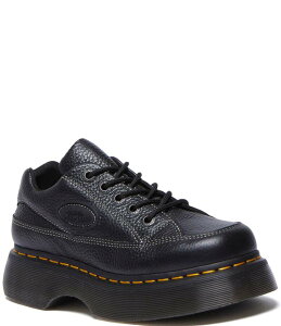 hN^[}[` fB[X V[Y Xj[J[ vbgtH[ IbNXtH[h U[ Dr. Martens Women's Buzz 5i CS Milled Nappa Leather Platform Oxfords Black ubN
