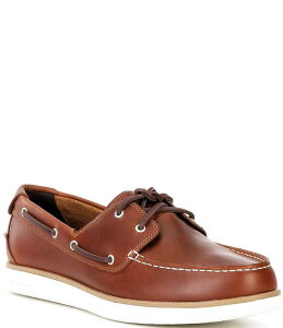 yz R[n[ Y Xb|E[t@[ V[Y Men's GrandPro Windward Leather Boat Shoes CH British Tan/CH Madeira/Ivory