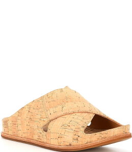 R[NC[Y fB[X V[Y pvX T_ Kork-Ease Tutsi Cork Crossband Slide Sandals Gold Cork S[h