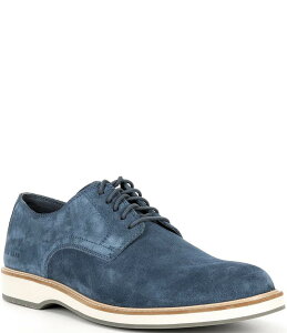yz R[n[ Y hXV[Y V[Y Men's Morse Grand Suede Plain Toe Oxfords BIg Dipper/Ivory/CH Sea Stone