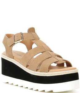 t[s[v fB[X V[Y T_ U[ Free People Mykonos Suede Fisherman Platform Wedge Sandals Vachetta