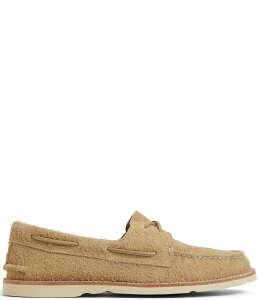 Xy[ Y V[Y Xb|E[t@[ U[ Sand Sperry Men's Authentic Original 2-Eye Ripple Textured Nubuck Suede Boat Shoes