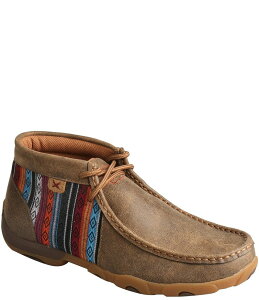 �c�C�X�e�b�h�G�b�N�X ���f�B�[�X �V���[�Y �u�[�c�E���C���u�[�c �v�����g Twisted X Women's Printed Chukka Driving Moccasins Bomber/Multi �}���`�J���[