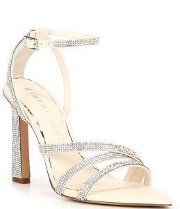 �W�����r�j ���f�B�[�X �V���[�Y �T���_�� Gianni Bini Fitzthree Rhinestone Embellished Strappy Dress Sandals Sweet Cream �N���[��