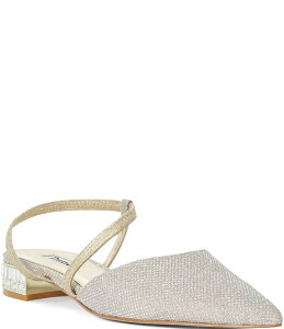 �f���[�������h�� ���f�B�[�X �V���[�Y �q�[�� Dune London Harlem Glitter Fabric Dress Flats Rose Gold �S�[���h