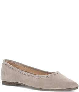 tC fB[X V[Y pvX XG[h Frye Heather Suede Ballet Flats Taupe g[v
