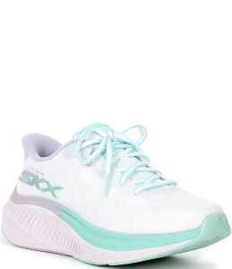 XPb`[Y fB[X V[Y Xj[J[ Skechers Women's Hands Free Slip-Ins GO WALK Max Cushioning Arch Fit Areena Sneakers White zCg