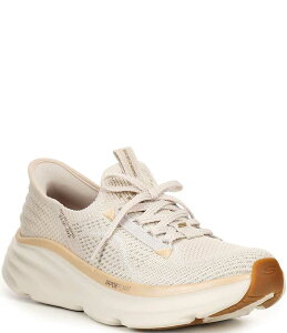 XPb`[Y fB[X V[Y Xj[J[ bNXtBbg Skechers Women's Hands Free Slip-Ins Relaxed Fit D'Lux Vapor Evening Glow Sneakers Natural/Gold S[h