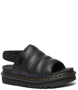 hN^[}[` fB[X V[Y T_ vbgtH[ U[ Dr. Martens Women's Kole Athena Leather Platform Sandals Black ubN