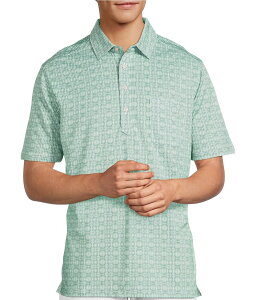 gb~[on} Y gbvX Vc |Vc Tommy Bahama IslandZone San Lucio Shibori Splash Short Sleeve Polo Shirt The Greens
