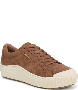 hN^[EV[ fB[X V[Y Xj[J[ vbgtH[ Dr. Scholl's Time Off Fabric Platform Sneakers Dark Honey