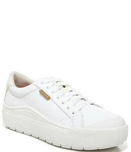 hN^[EV[ fB[X V[Y Xj[J[ vbgtH[ Dr. Scholl's Dr Scholl's Time Off Mixed Media Platform Sneakers White zCg
