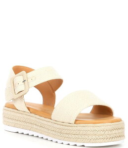 Wrj fB[X V[Y Xb|E[t@[ vbgtH[ T_ Gianni Bini Keegan Raffia Espadrille Platform Sandals Natural