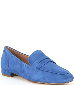 R[n[ fB[X V[Y Xb|E[t@[ XG[h [t@[ Cole Haan Tarese Suede Loafers Durch Blue u[